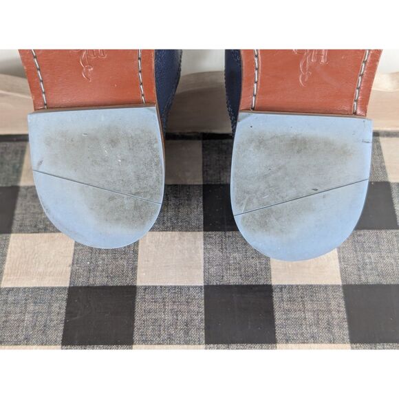 Cole Haan Casual Wing Tip Oxfords w/ Grip Bottom Tan/Blue Men's Size 10 1/2M - Picture 14 of 16